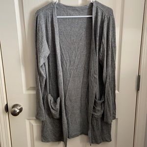 Long cardigan. Stretchy. Great condition.